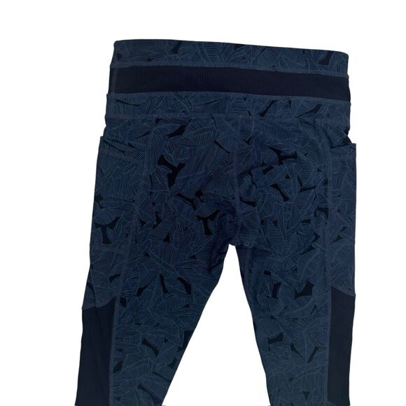 Athleta Womens  Navy Blue Tropical Excursion High Rise Jogger Pants Size S - Picture 12 of 12